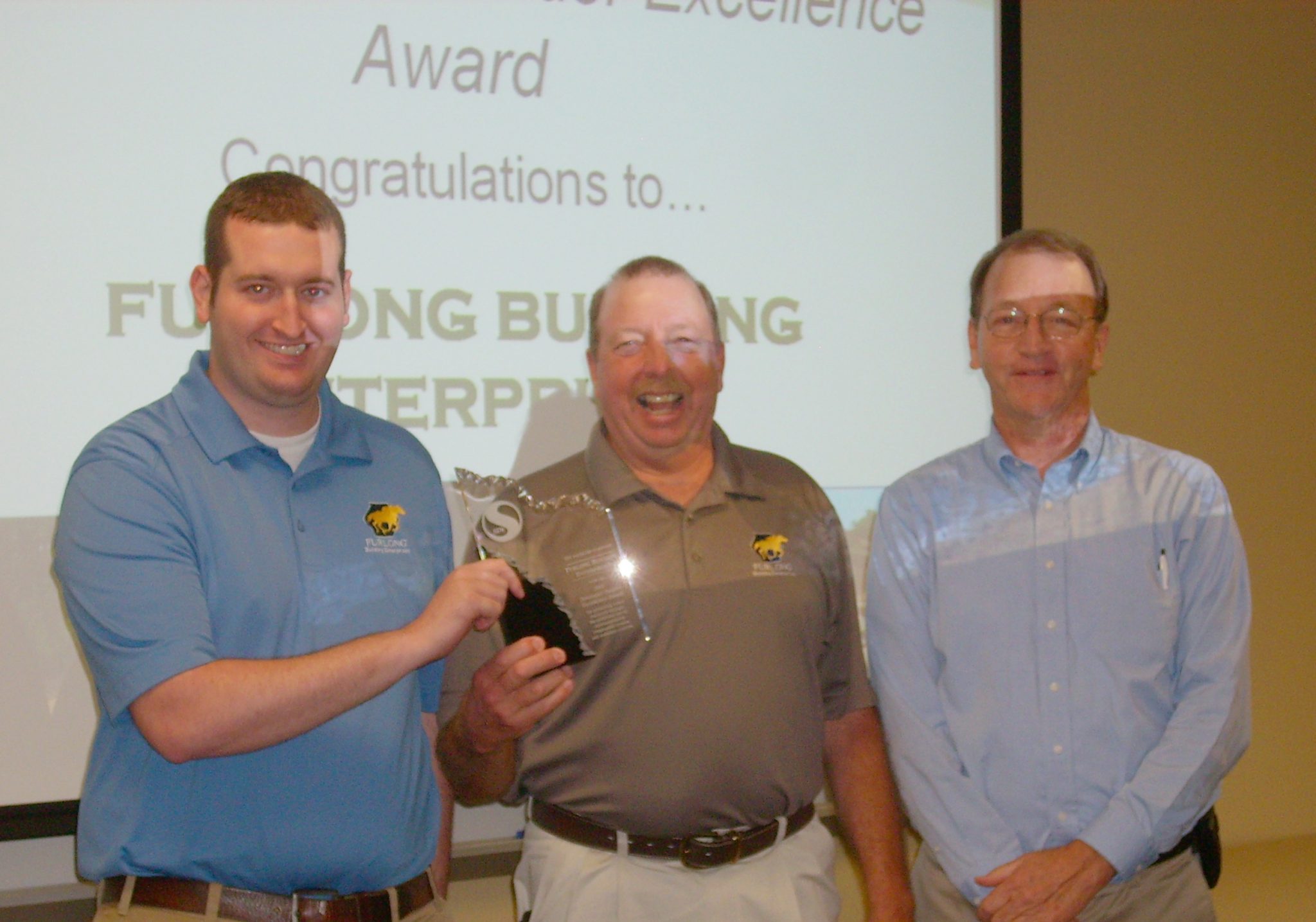 Furlong Wins SD1 Builder Excellence Award